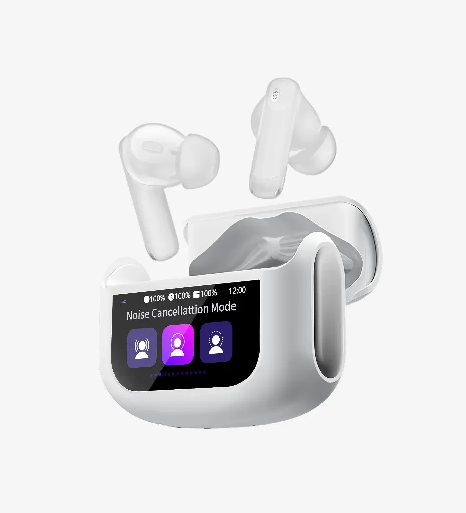 TW45 Premium Dokunmatik Led Ekranlı ANC TWS Bluetooth Kulaklık