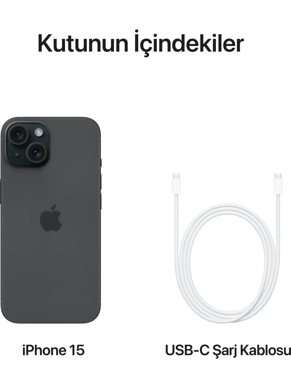 IPHONE 15 128GB SİYAH