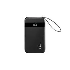 2BB225S ttec Reger Pro LCD 10.000mAh PD 30W Lightning ve USB-C Dahili Kablolu Taşınabilir Hızlı Şarj Aleti/Powerbank