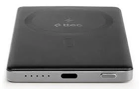 2BB229GR ttec Reger M 5.000mAh MagSafe Uyumlu PD 20W Kablosuz Taşınabilir Hızlı Şarj Aleti/Powerbank