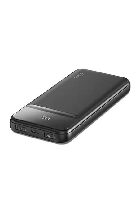 2BB233S ttec Reger LCD 10.000mAh PD 20W Taşınabilir Hızlı Şarj Aleti/Powerbank