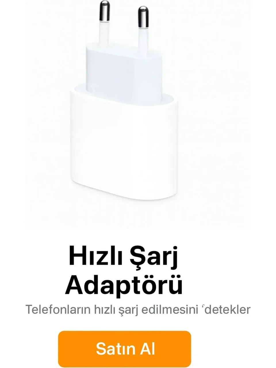 APPLE 20W USB-C POWER ADAPTER