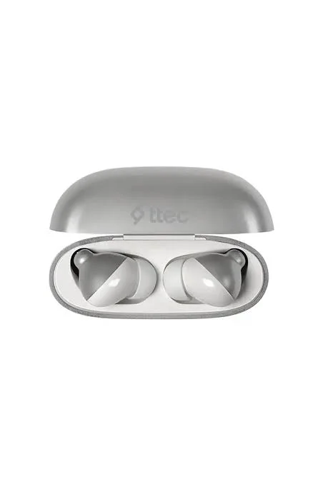 2KM159GR ttec AirBeat Pro ANC LCD Gerçek Kablosuz TWS Bluetooth Kulaklık Gri