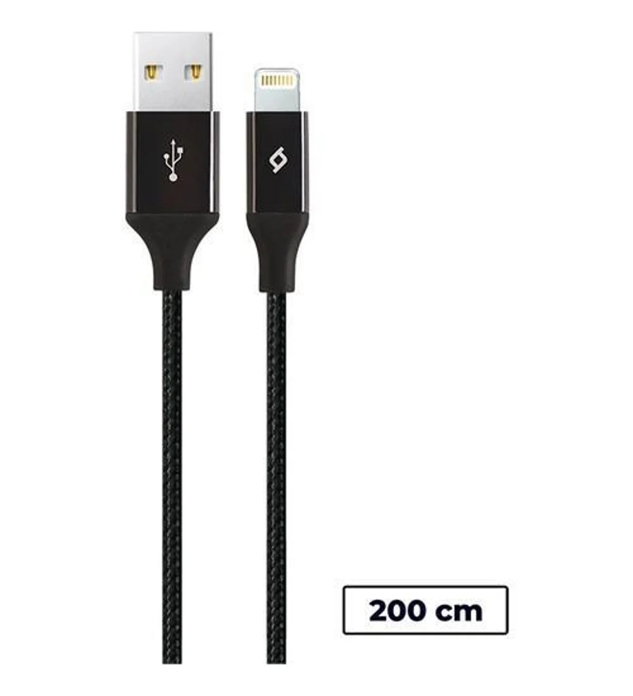 2DK19S ttec AlumiCable XL USB-A - Lightning Şarj Kablosu 2mt.