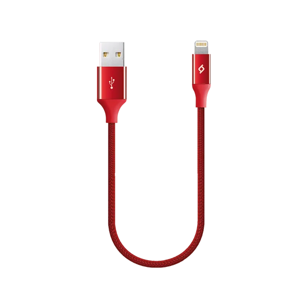 2DK28A ttec AlumiCable Mini 30cm USB-A - Lightning Şarj Kablosu